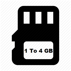 1GB To 4GB