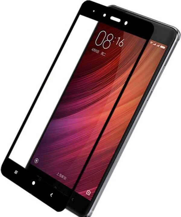Edge to Edge Color Tempered glass for MI Note 4 (BLACK / GOLD / WHITE)