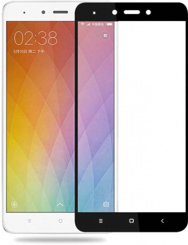 Edge to Edge Color Tempered glass for MI Note 4 (BLACK / GOLD / WHITE) - Image 3