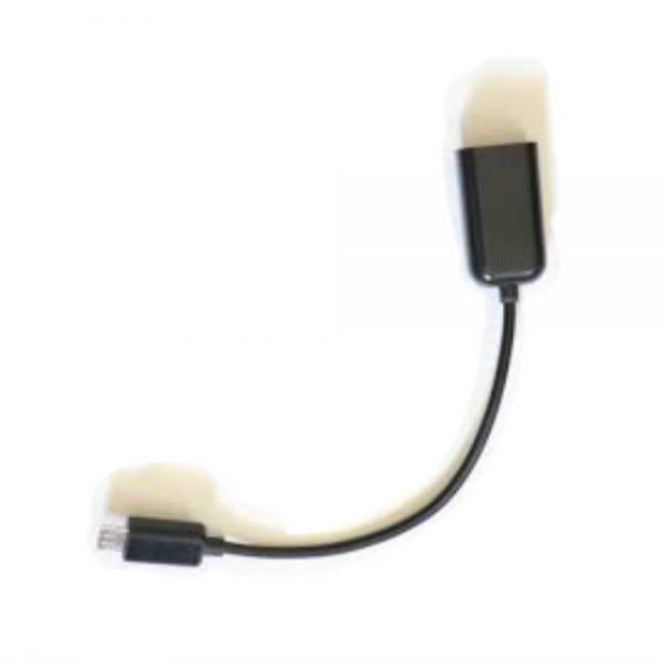 OTG Cable (High Quality) Black/White (Free Gift) - Image 5