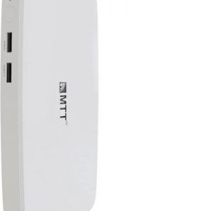 MTT Airpower 13i High Capacity Dual USB Port 13000 mAh Power Bank  (White, Lithium-ion)