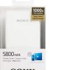 Sony CP-E6 5800 mAh Power Bank  (White, Lithium Polymer) - Image 3