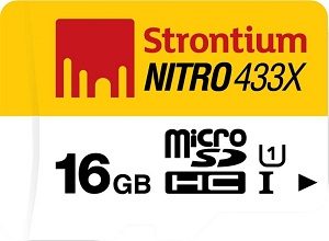 Strontium Nitro 16 GB MicroSDHC Class 10 65 MB/s Memory Card