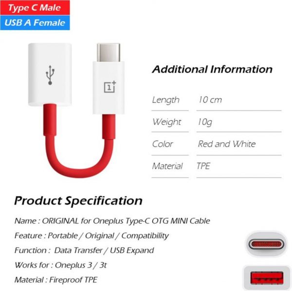 OnePlus USB Type C OTG Adapter - Image 2