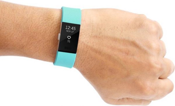 Fitbit Charge 2 Large  (Sky Blue)