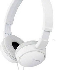 Sony MDR-ZX110 A Wired Headphones (White, On the Ear)
