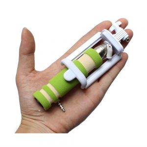 MINI Selfie Stick AUX (5 Colors) - Green