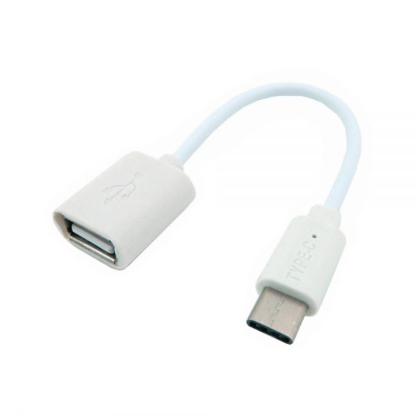 Type C OTG Cable Black/White (High Quality) - Image 2