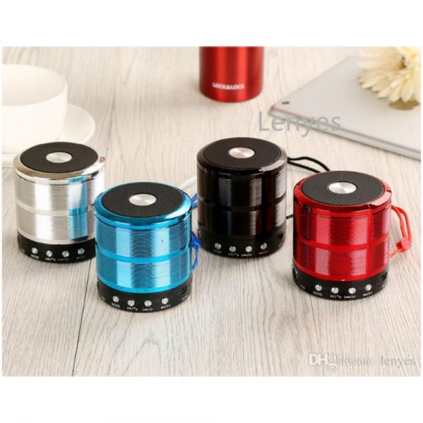 WS-887 Mini Speaker Metal (5 Colour) FM/AUX/BLUETOOTH/SD CARD/USB 6 Months Warranty + Free Shipping - Image 9