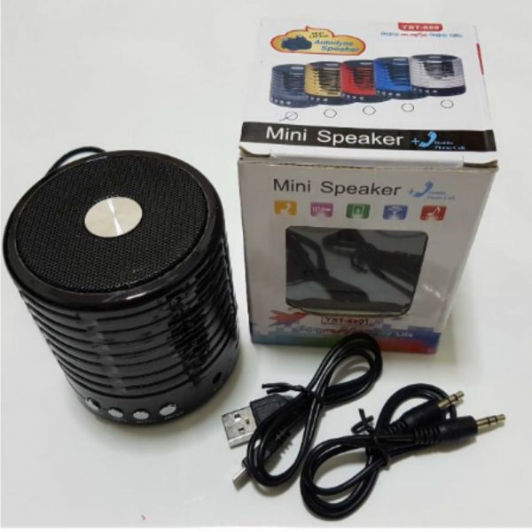 WS-889 Mini Speaker Metal (5 Colour) FM/AUX/BLUETOOTH/SD CARD/USB 6 Months Warranty + Free Shipping - Image 5