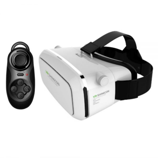 Shinecon VR Box with VR Joystick (Bluetooth Remote) - Image 5