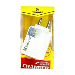 Troops Charger 3..4A Duel USB Ports (Micro USB)