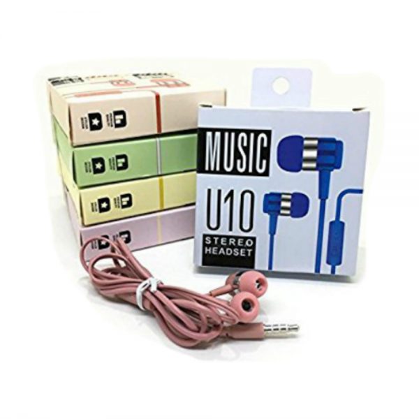Music U10 Earphones with Mic (In the Ear) 6 Months Warranty + Free Shipping - Image 10