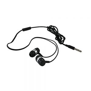 Music U10 Earphones with Mic (In the Ear) - BLACK