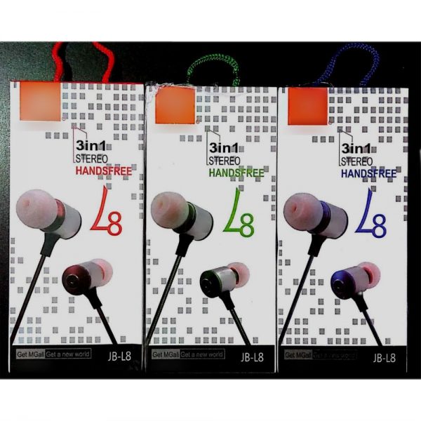 JB-L8 Wired Earphone (In Ear) - Image 4