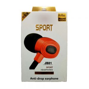 JB-81 Wired Earphone (In Ear) 6 Months Warranty + Free Shipping