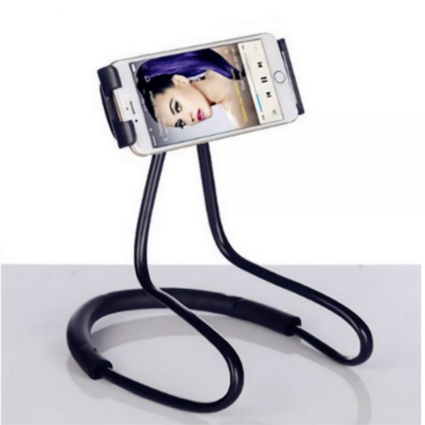 Neck Mobile Holder (Red/Black) 360 Degree Rotation - Image 4