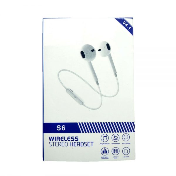 S6 Wireless Bluetooth Earphone (In Ear) 6 Months Warranty + Free Shipping - Image 7
