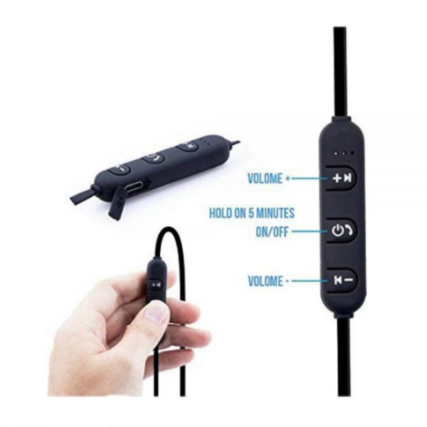 SPORTs Wireless Bluetooth Earphone (With Mic) - Image 6