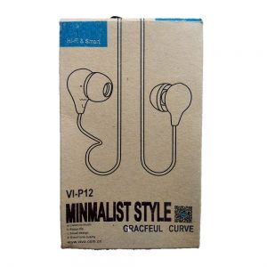 VI-P12 Wired Earphone (In Ear) 6 Months Warranty + Free Shipping