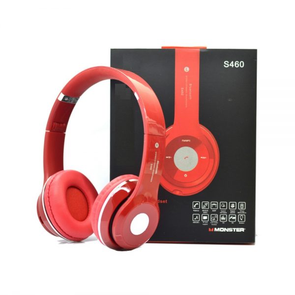 S460 Wireless Headphone with Radio & SD Card Support (On Ear) 6 Months Warranty + Free Shipping - Image 8
