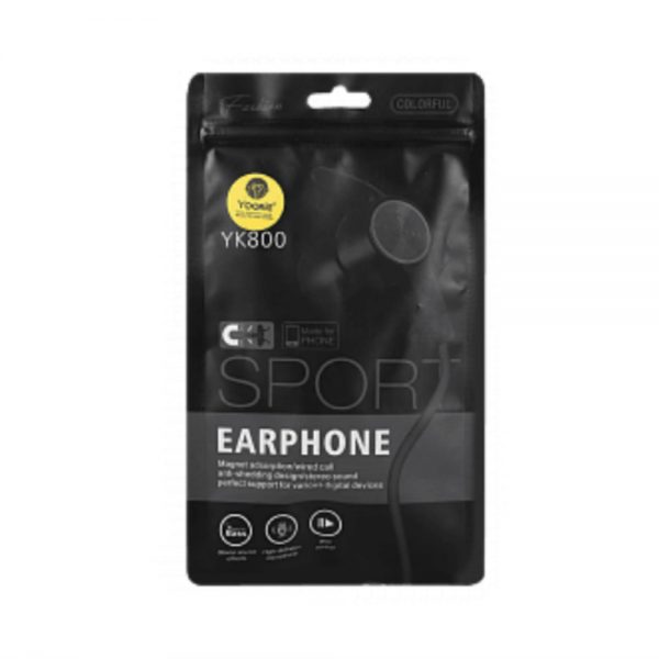 Yookie YK 800 Wired Stereo Earphone (In Ear) - Image 4