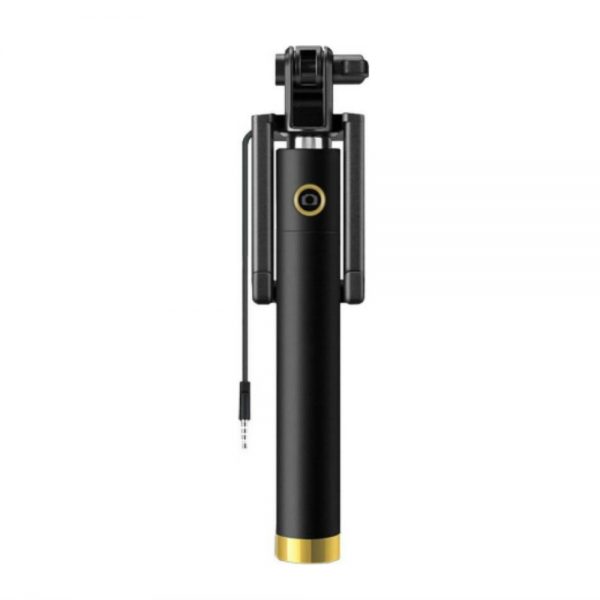 Selfie Stick Black and Gold (Aux) 6 Months Warranty + Free Shipping - Image 2