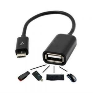 OTG Cable (High Quality) Black/White 6 Months Warranty + Free Shipping