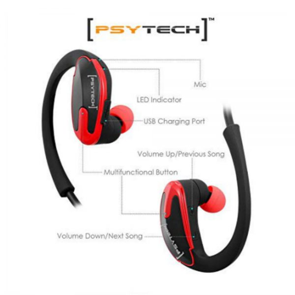 PSYTECH PSYTECH R8 Bluetooth Wireless earphone (In Ear) 6 Months Warranty - Image 4
