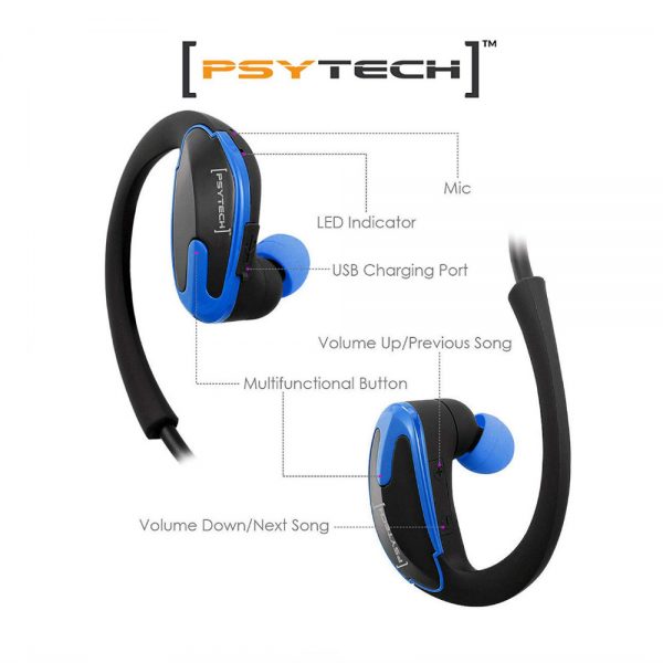 PSYTECH PSYTECH R8 Bluetooth Wireless earphone (In Ear) 6 Months Warranty - Image 5