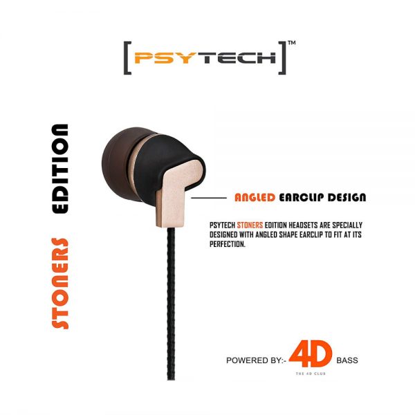 PSYTECH Stoner Wired Earphone (In Ear) 6 Months Warranty - Image 2