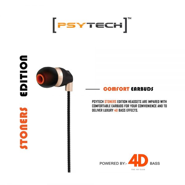 PSYTECH Stoner Wired Earphone (In Ear) 6 Months Warranty - Image 4