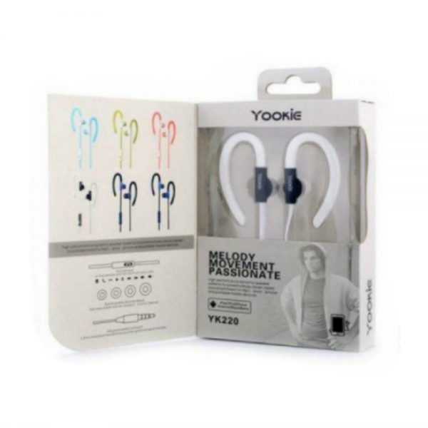 Yookie YK220 Wired Earphone (In Ear) - Image 3