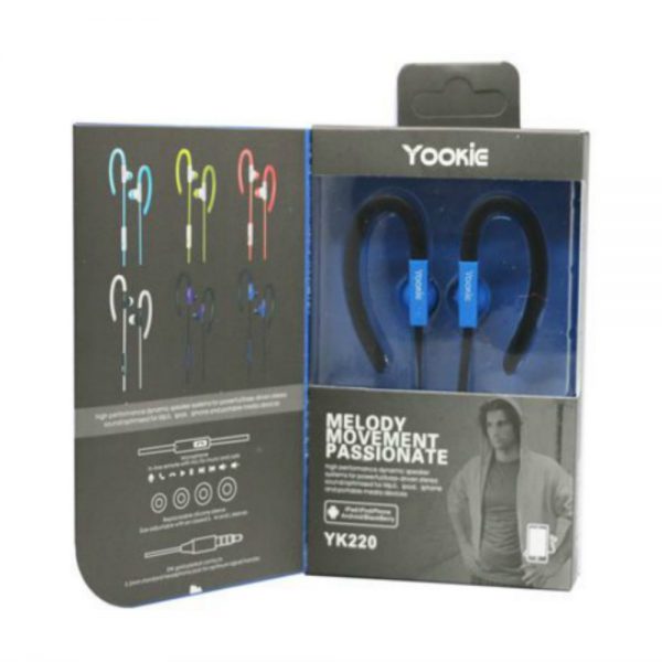 Yookie YK220 Wired Earphone (In Ear) - Image 2