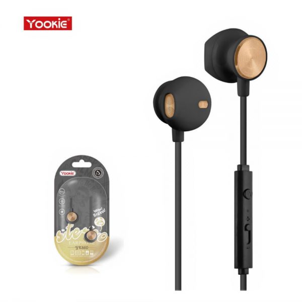 Yookie YK860 Wired Earphone (In Ear)