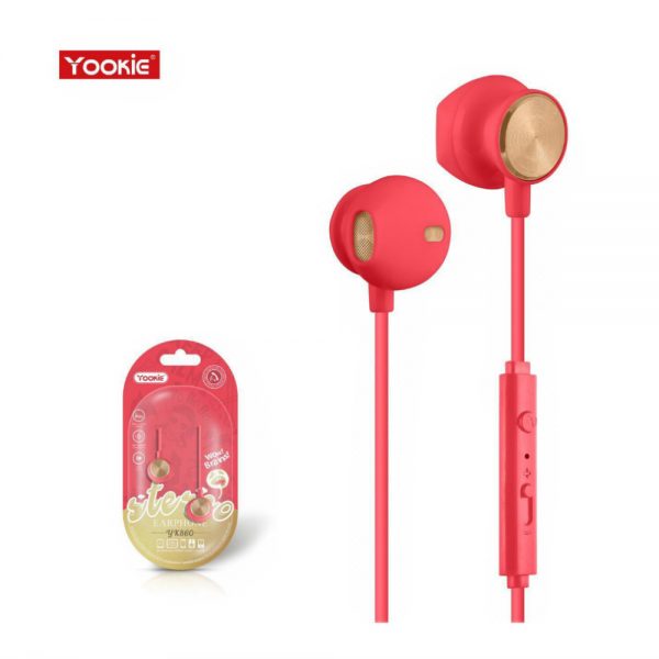 Yookie YK860 Wired Earphone (In Ear) - Image 2