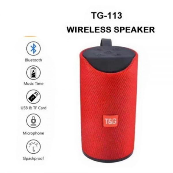 TG113 Wireless Speakers (FM/SD CARD/USB/Bluetooth/AUX) - Image 6