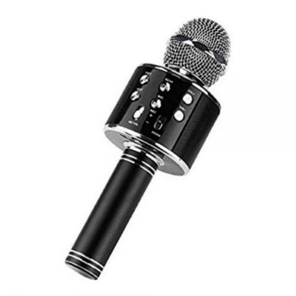 WS 858 Mic (Wireless Mic) Built-in Speaker - Karaoke Mic - Image 2