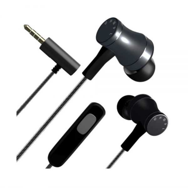 Quantum QHM5514H in-Ear Headphones with Mic (Black) 6 Months Warranty