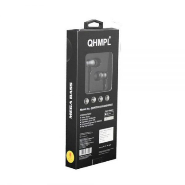 Quantum QHM5514H in-Ear Headphones with Mic (Black) 6 Months Warranty - Image 5