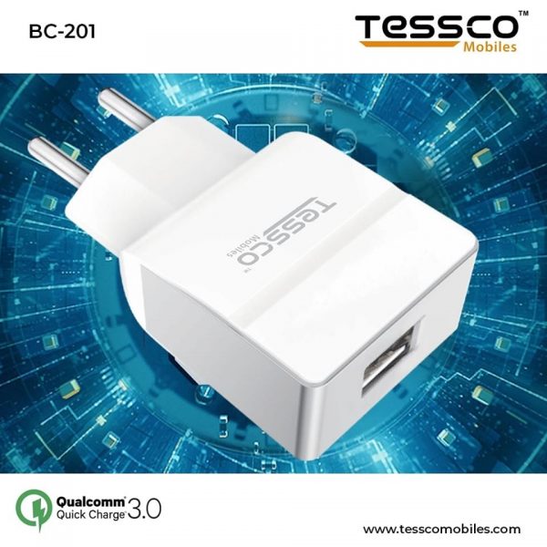 Tessco BC 201 A 3.6A Qualcomm 3.0 Charger Single USB Ports (6 Months Warranty) - Image 4