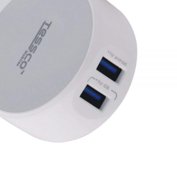 Tessco BC 202 2.1A Charger Dual USB (6 Months Warranty) - Image 3
