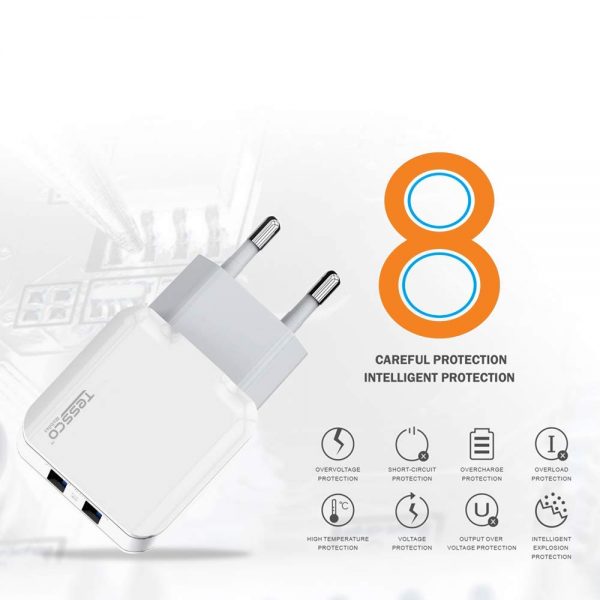 Tessco BC 204 2.4A Charger Dual USB (6 Months Warranty) - Image 14