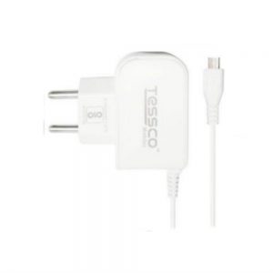 Tessco BC 206 1A Charger Attached Micro USB Cable+Single USB Ports (6 Months Warranty)