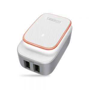 Tessco BC 207 2.4A Charger Dual USB Ports (6 Months Warranty)