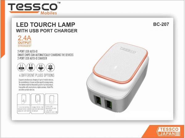 Tessco BC 207 2.4A Charger Dual USB Ports (6 Months Warranty) - Image 6