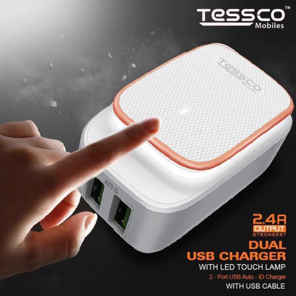 Tessco BC 207 2.4A Charger Dual USB Ports (6 Months Warranty) - Image 7