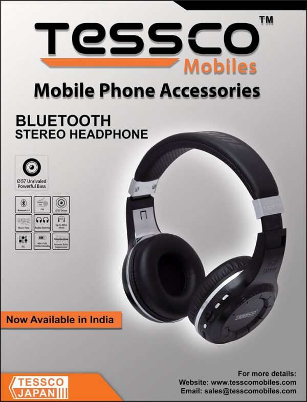 Tessco BH 375 Bluetooth Headphone (6 Months Warranty) - Image 3