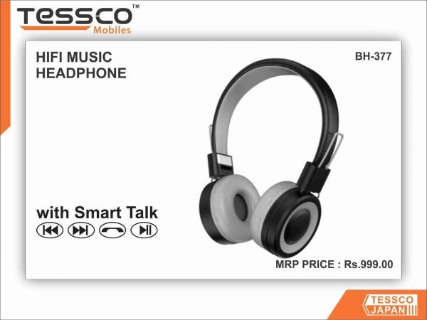 Tessco BH 377 Wired Headphone (6 Months Warranty) - Image 10