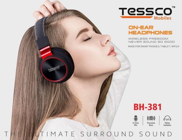 Tessco BH 381 Wireless Headphone (6 Months Warranty) - Image 7